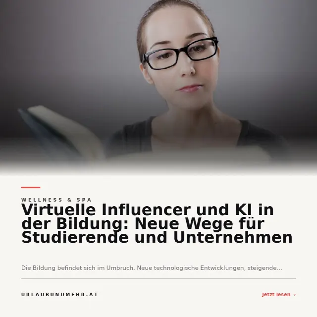 Share-Card fuer Virtuelle Influencer und KI in der Bildung: Neue Wege für Studierende und Unternehmen