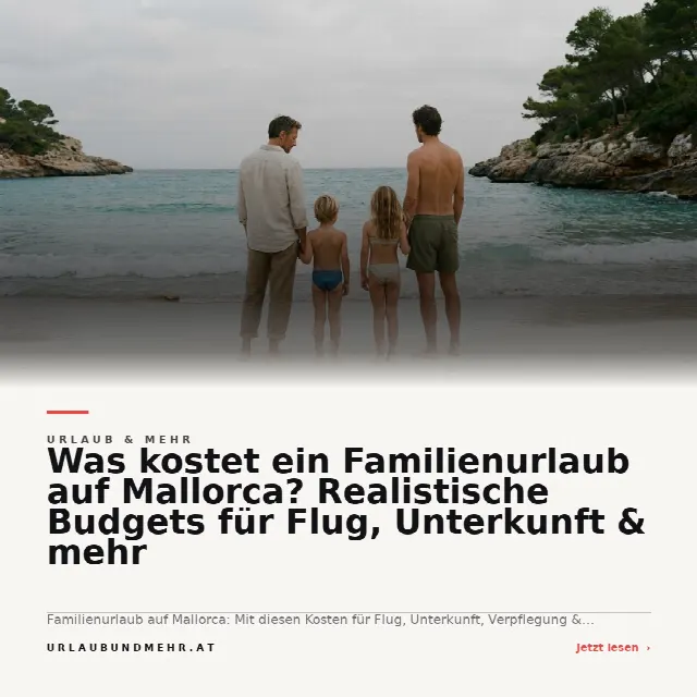 Share-Card fuer Was kostet ein Familienurlaub auf Mallorca? Realistische Budgets für Flug, Unterkunft & mehr