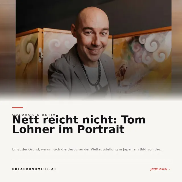 Share-Card fuer Nett reicht nicht: Tom Lohner im Portrait