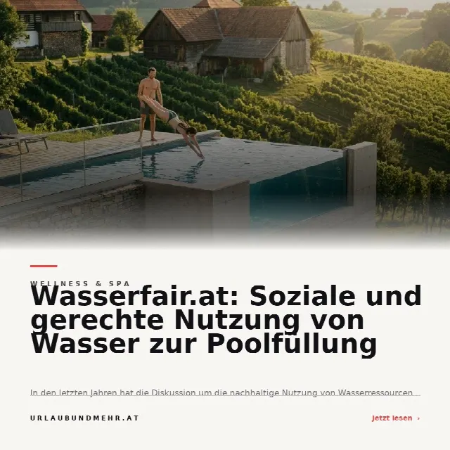 Share-Card fuer Wasserfair.at: Soziale und gerechte Nutzung von Wasser zur Poolfüllung