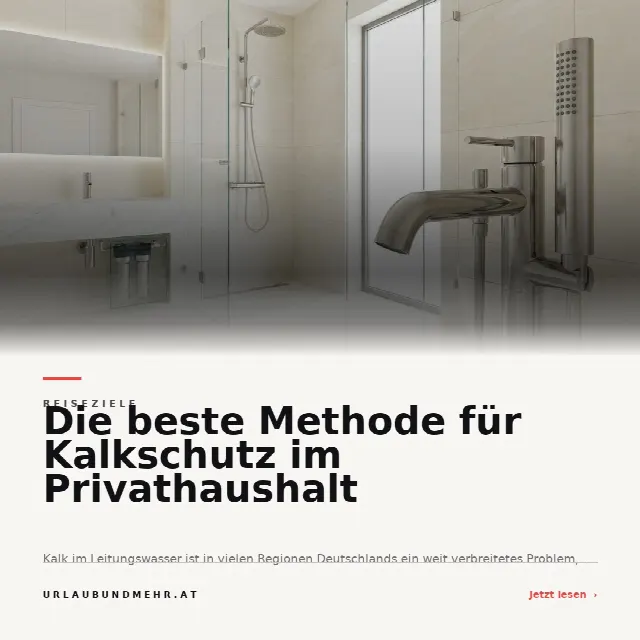 Share-Card fuer Die beste Methode für Kalkschutz im Privathaushalt