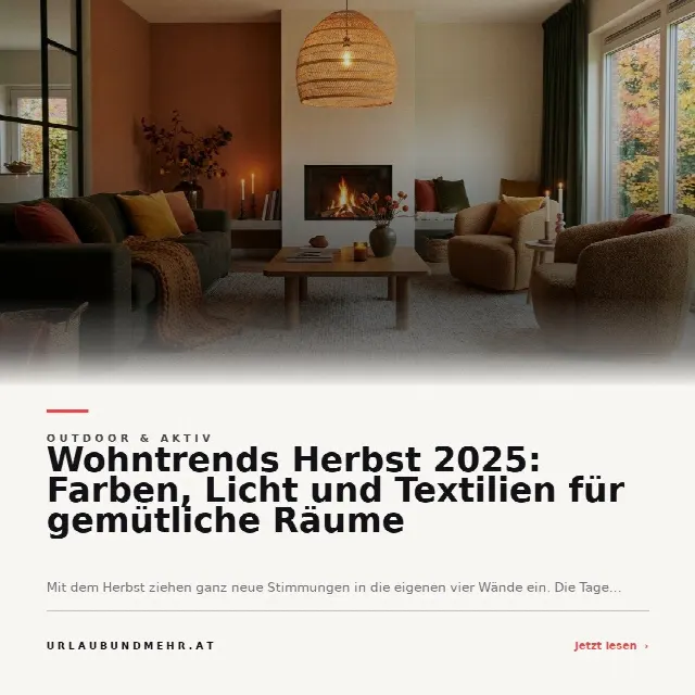 Share-Card fuer Wohntrends Herbst 2025: Farben, Licht und Textilien für gemütliche Räume